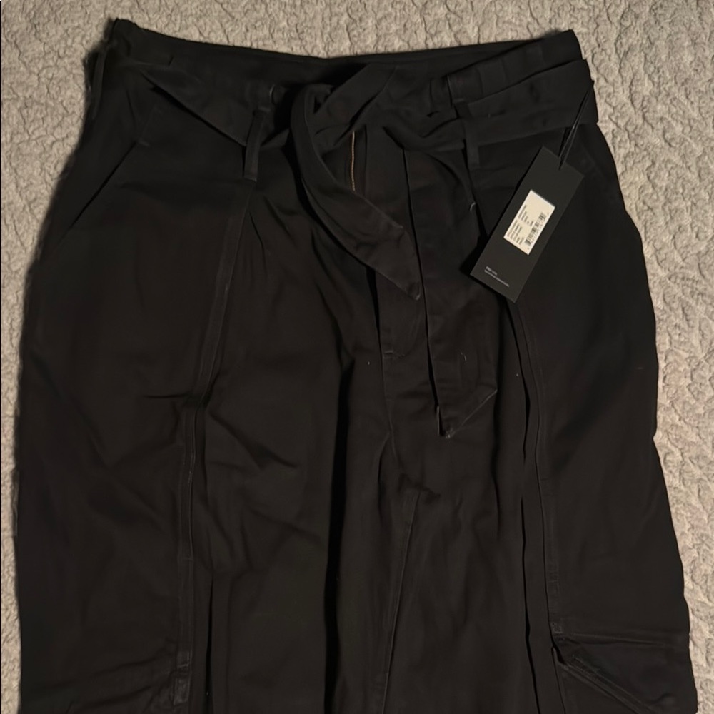 Black High-Waisted Pants